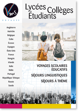 catalogue voyages scolaires vms